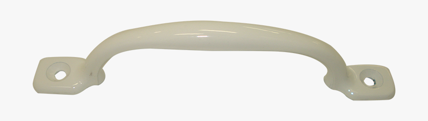 White Metal Grab Handle - Wood, HD Png Download