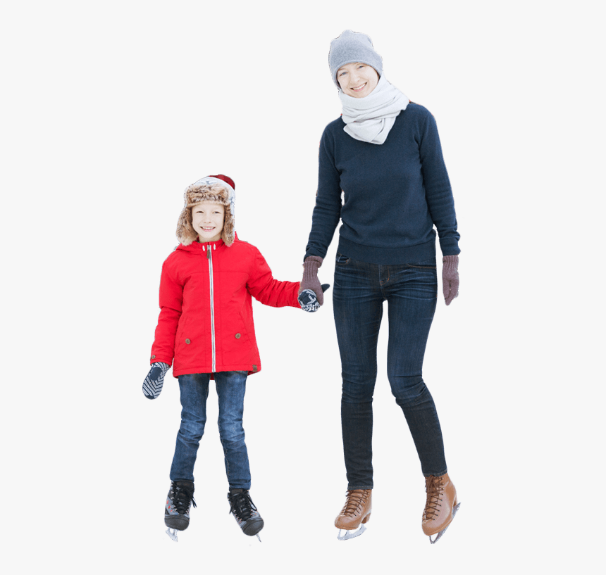 Ice Skating People Png, Transparent Png