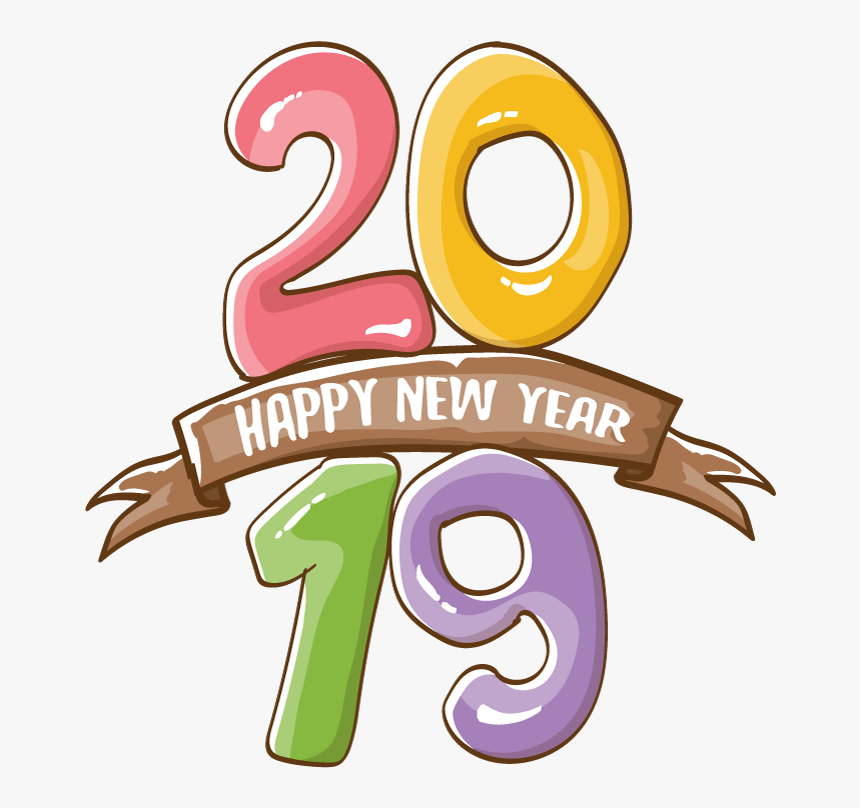 Happy New Year 19, HD Png Download
