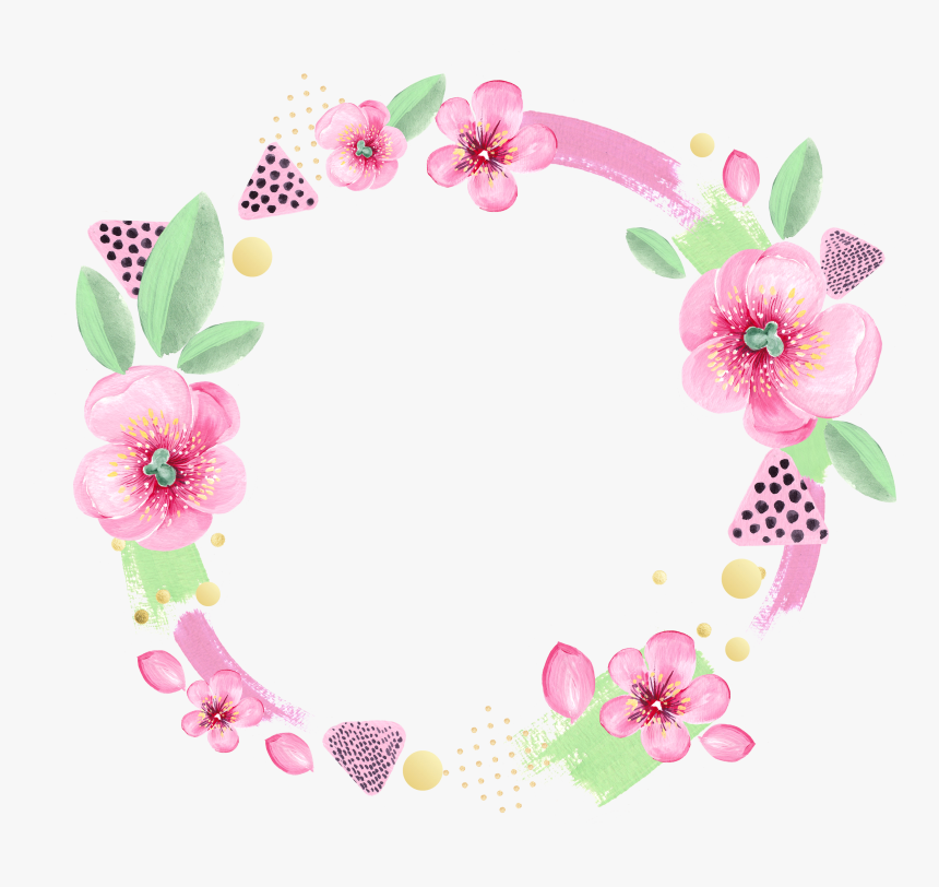 Floral Frame Png - Happy Birthday Niece, Transparent Png