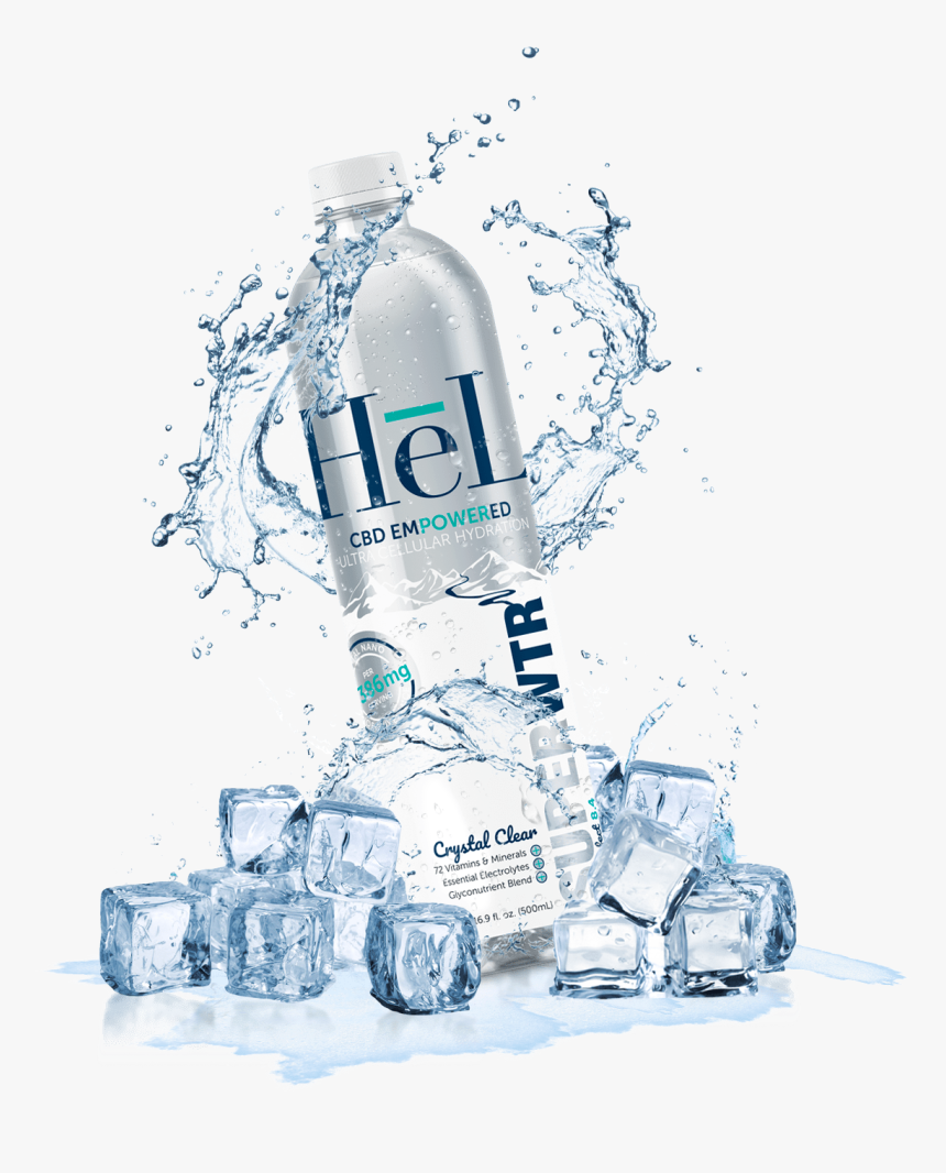 Water Bottle Splash Png, Transparent Png
