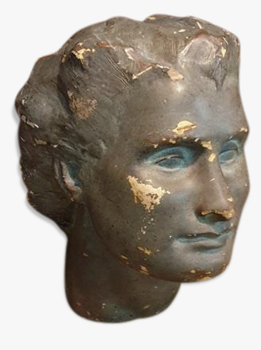 Sculpture Woman S Head 
 Src Https - Bronze Sculpture, HD Png Download