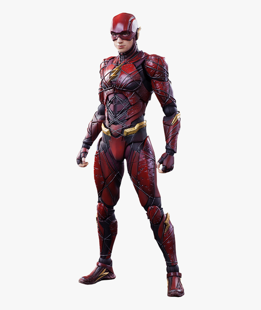 Clip Art Flash Action Figure - Flash Justice League Variant Play Arts Kai, HD Png Download
