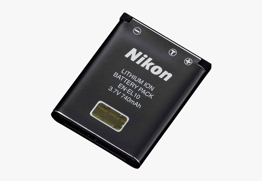 Photo Of En-el10 Rechargeable Battery 											itemprop - Baterias De Litio Png, Transparent Png