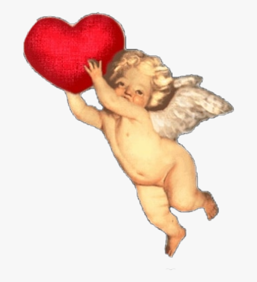 #angel #cupid #love - Valentine, HD Png Download