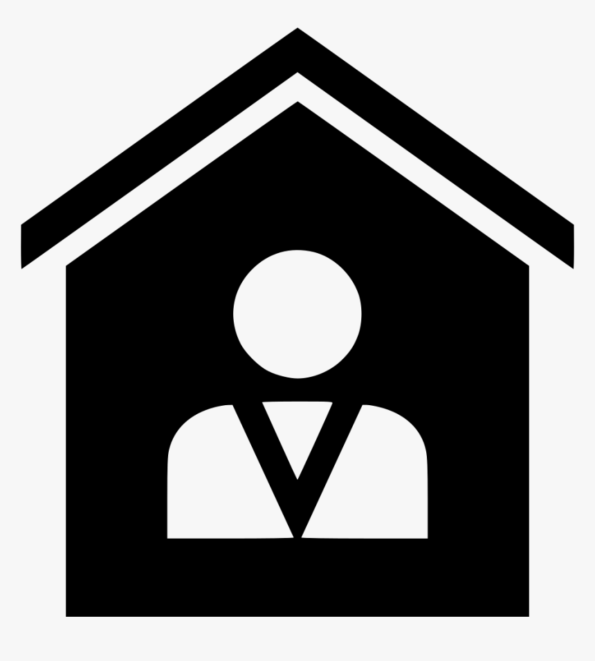 Home Clipart Logo, Hd Png Download - Euro Hand Icon White Png, Transparent Png