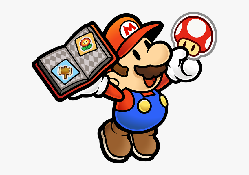 Paper Mario With Sticker Book Again - Paper Mario Sticker Star Gif, HD Png Download