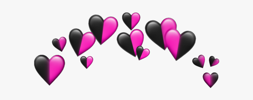 #pink #red #spiral #aesthetic #crown #taç #grid #wings - Heart, HD Png Download