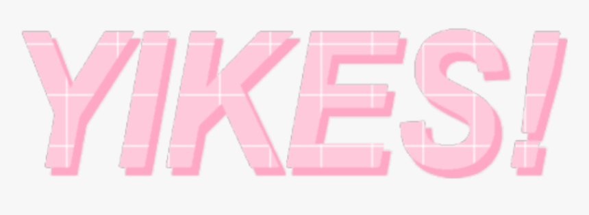 #repost #yikes #pink #pastel #aesthetics #aesthetic - Graphic Design, HD Png Download