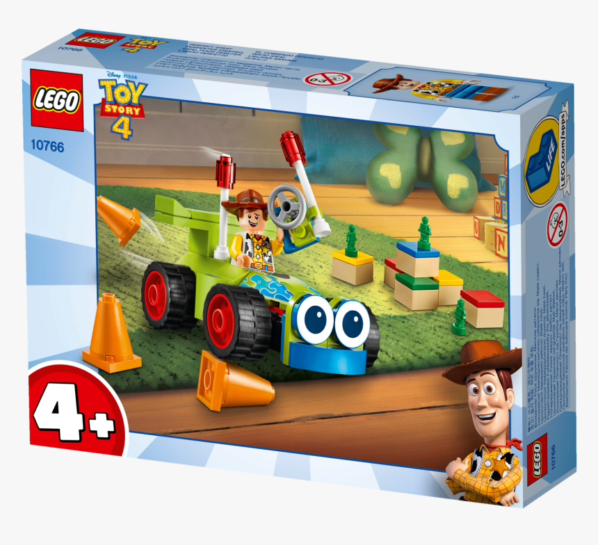 לגו 10766 וודי ורכב צעצוע של סיפור - Toys Story 4 Lego, HD Png Download