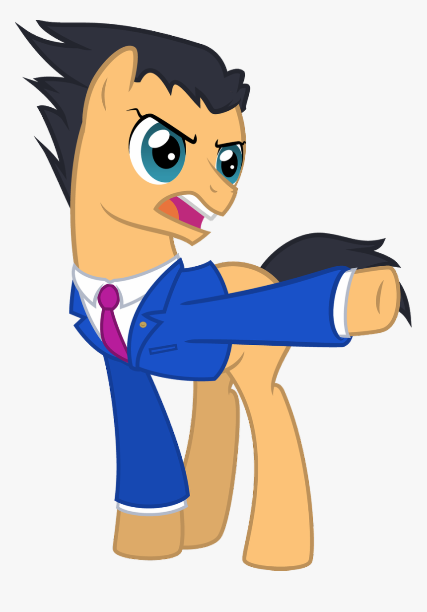 Phoenix Wright Pony, HD Png Download
