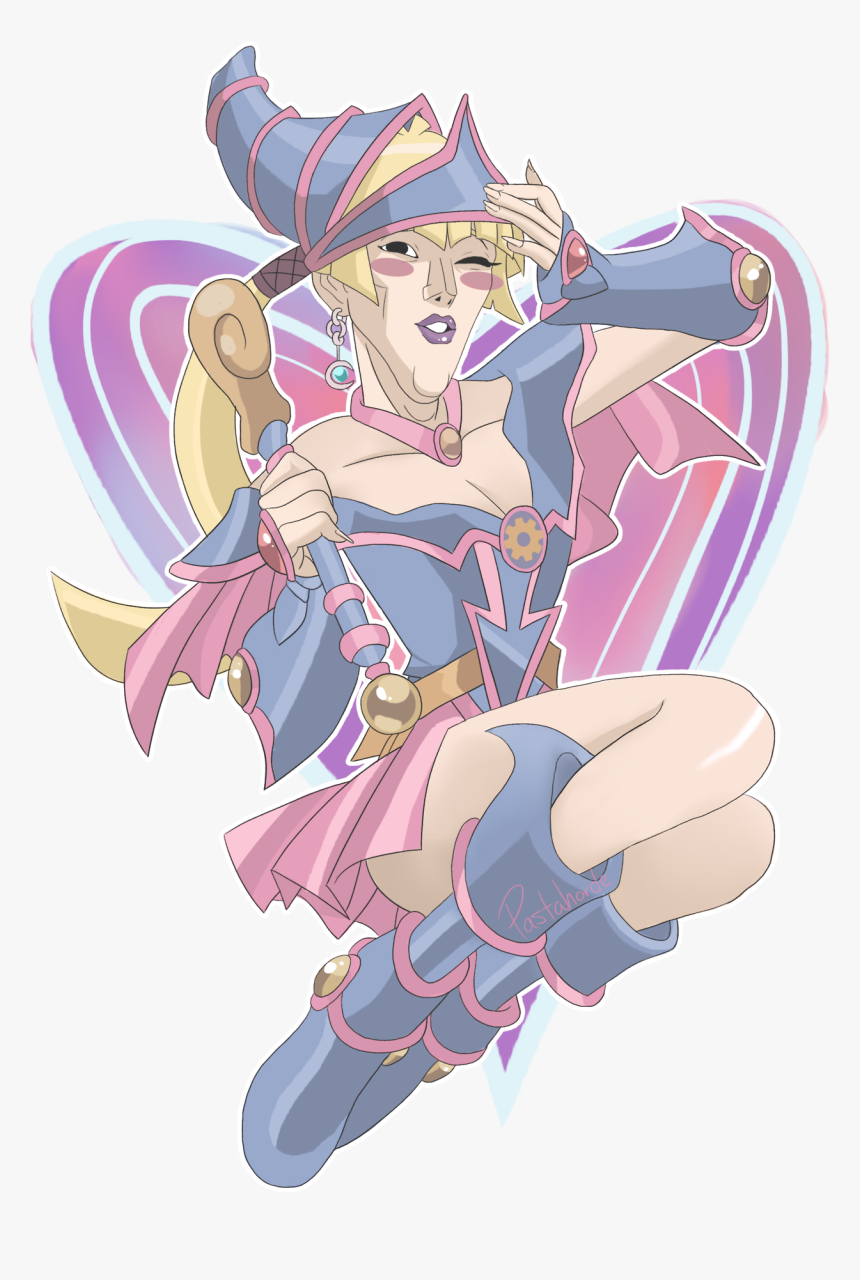 Transparent Dark Magician Girl Png - Cartoon, Png Download