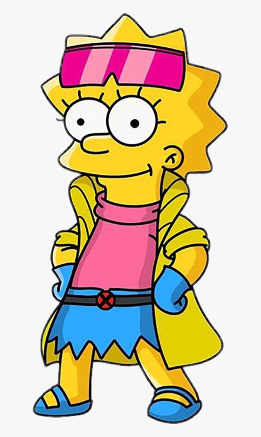 #aesthetic #vsco - Lisa Simpson, HD Png Download