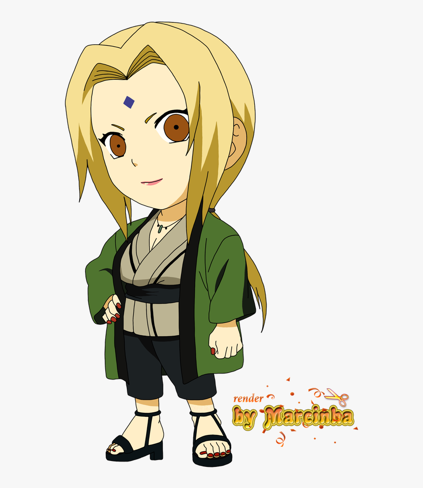 Naruto Tsunade Chibi, HD Png Download