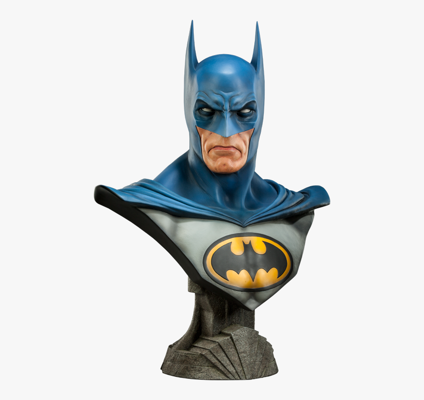 Graphic Transparent Transparent Batman Modern Age - Lifesize Bust Batman, HD Png Download