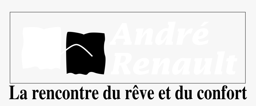 Andre Renault Logo Black And White - Olimpia 15 Pagantes, HD Png Download