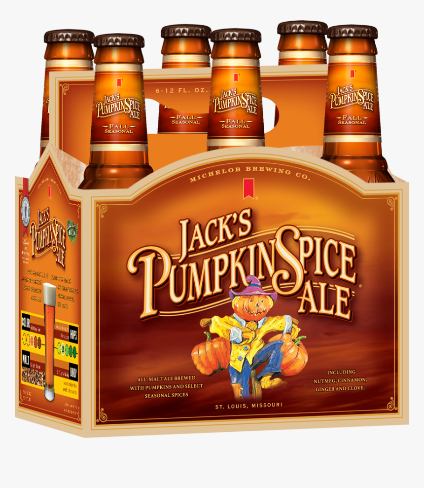 Michelob Jacks Pumpkin Spice Ale Six Pack Decal - Pumpkin Spice Beer, HD Png Download