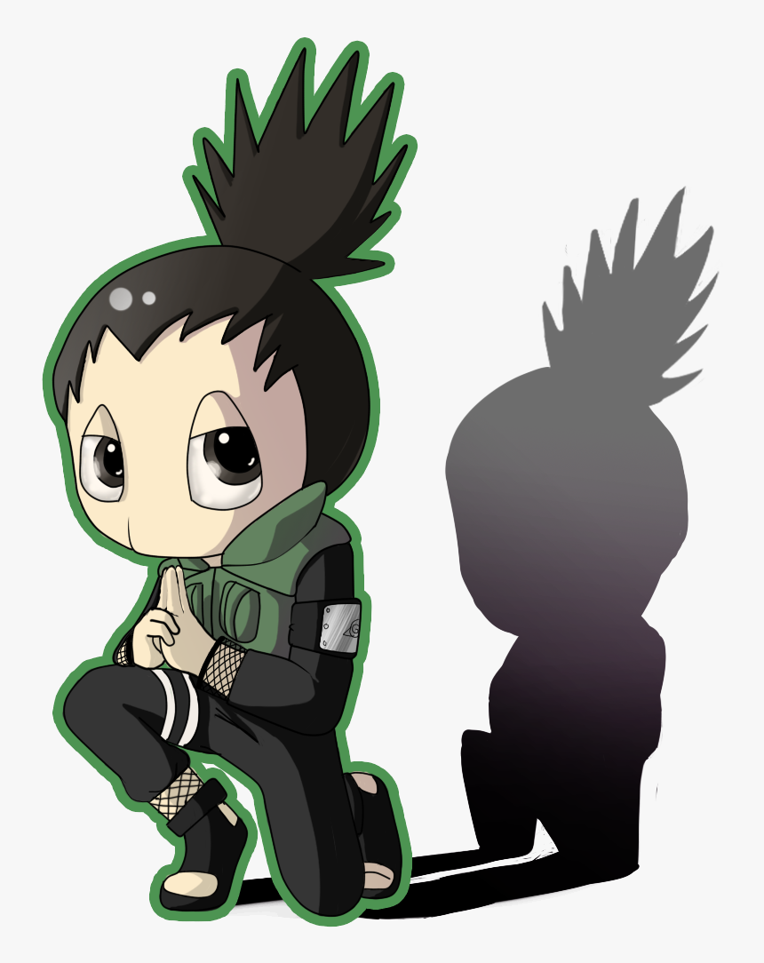 Shikamaru Chibi Gif Png, Transparent Png
