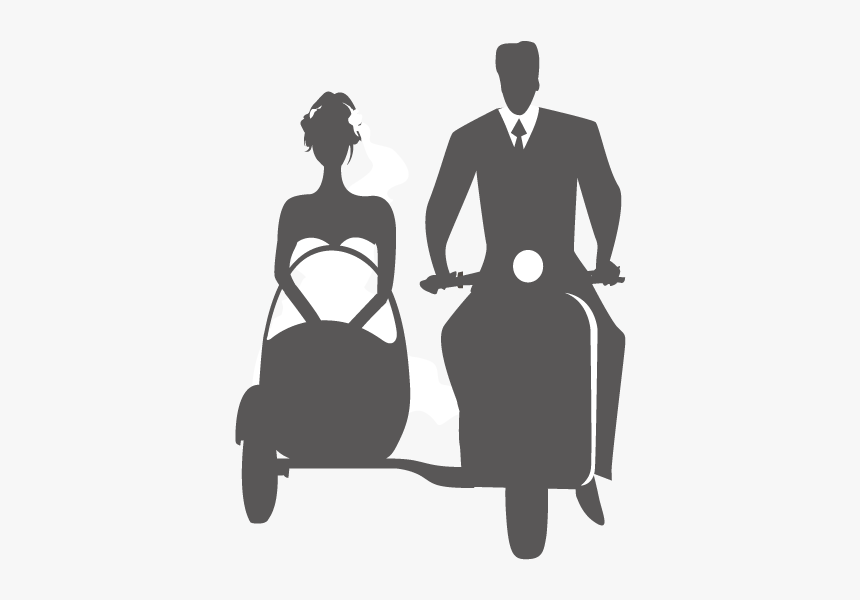Wedding Vector Silhouette Free - Wedding Illustration Png, Transparent Png