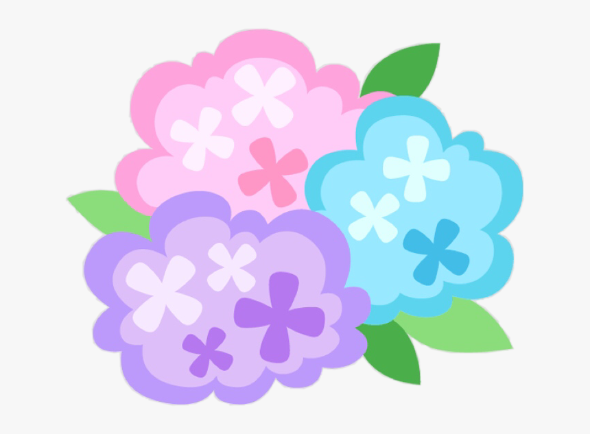 Transparent Purple Hydrangea Clipart - Hydrangea, HD Png Download