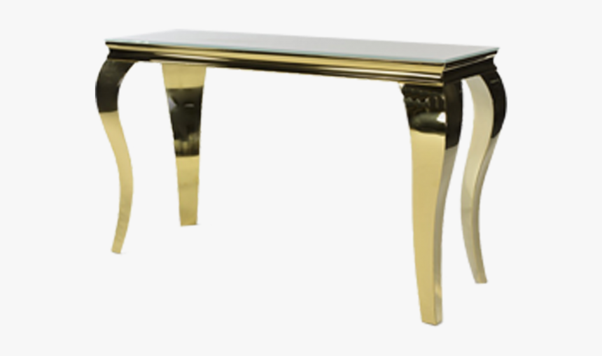 Gold Console Table Png, Transparent Png