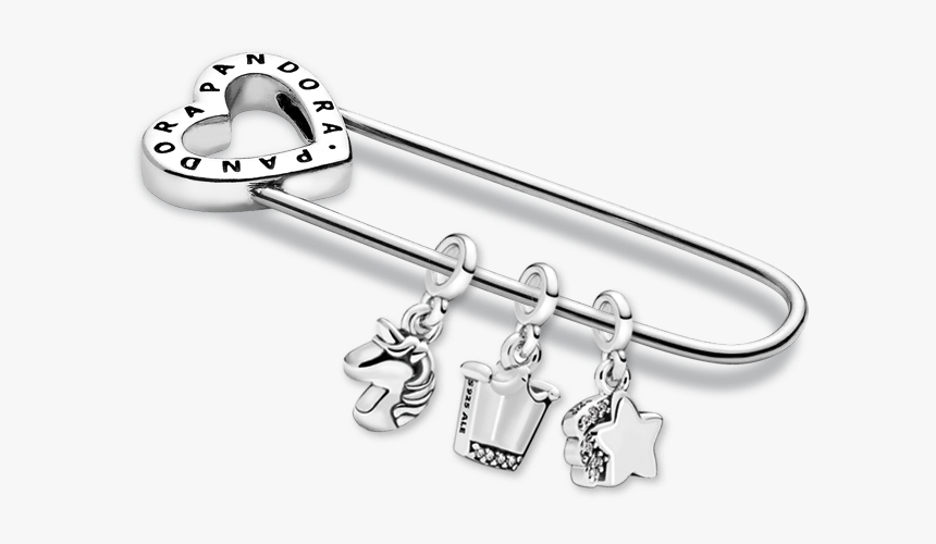 Pandora Me Safety Pin Brooch, HD Png Download