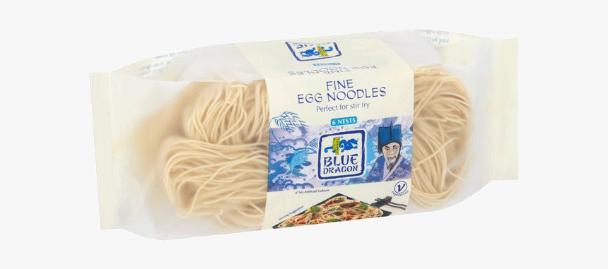 Blue Dragon Fine Egg Noodles 300g - Spaghetti, HD Png Download