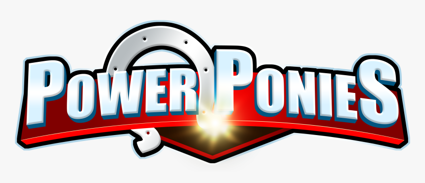 Mlp Power Ponies Logo, HD Png Download