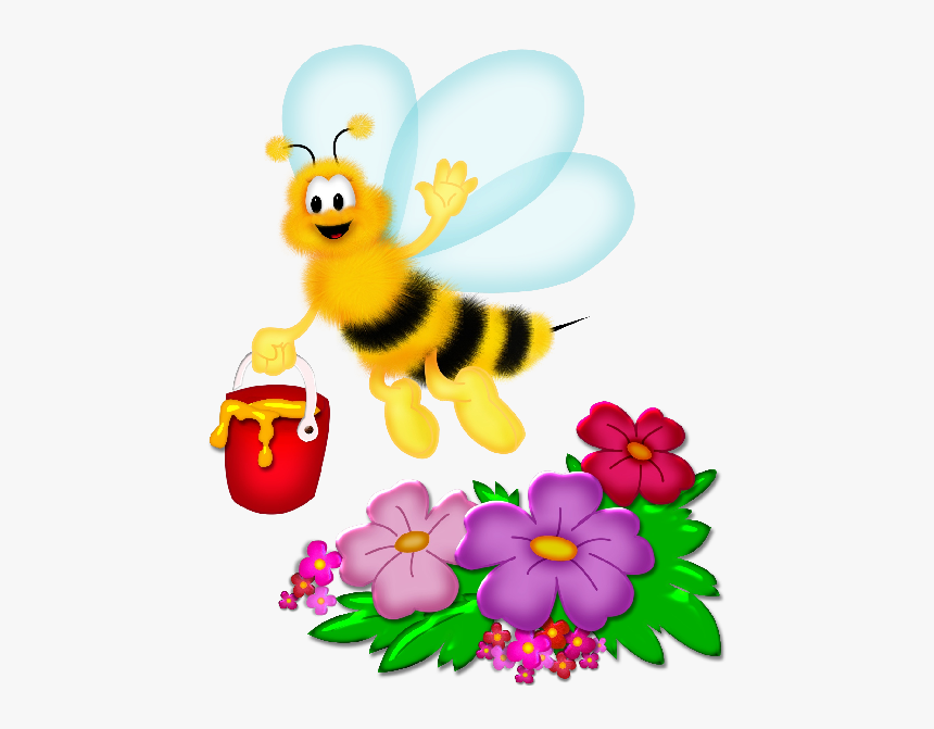 Bees Png Transparent Background Cartoon, Png Download