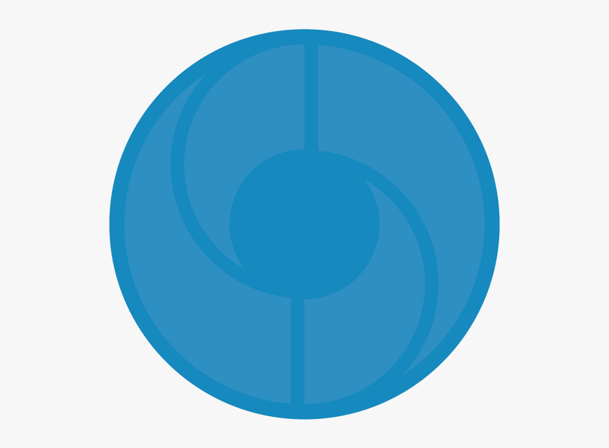 Banner Blue Circle Bg - Circle, HD Png Download