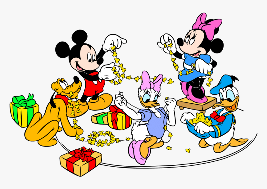 Disney World Clipart Free Clipart Images - Minnie Mouse Mickey Mouse Daisy Duck Donald Duck, HD Png Download