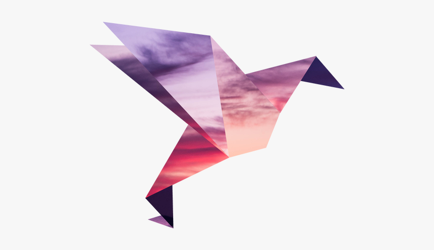 Kaleido Logo Only Png - Origami, Transparent Png