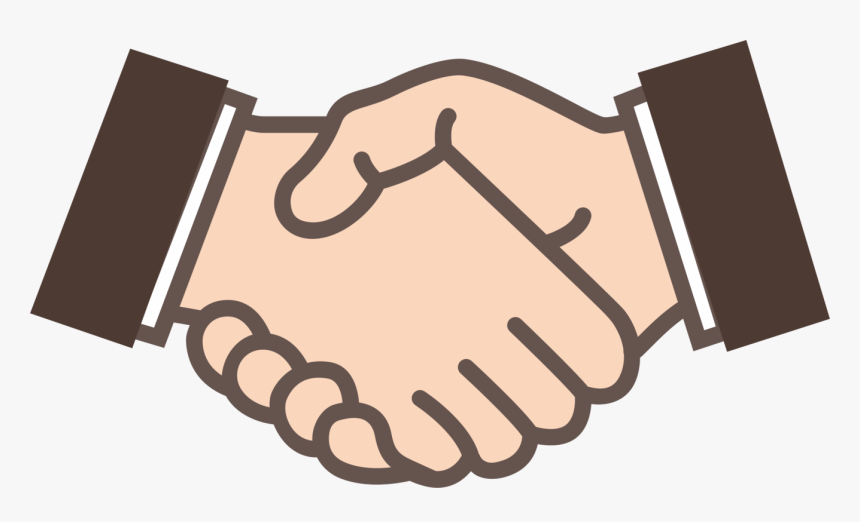 Logo,handshake,gesture - Transparent Background Shake Hands Png, Png Download
