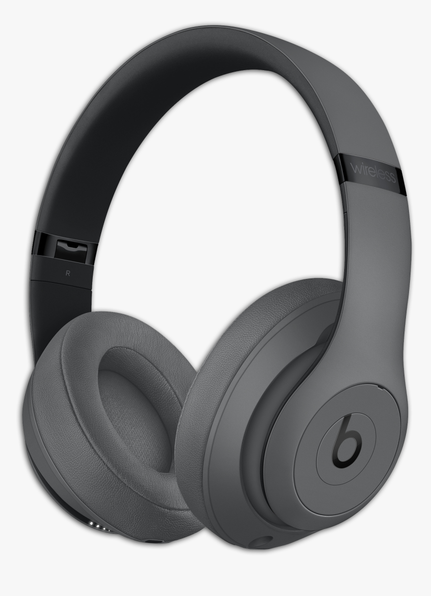Beats Studio 3 Wireless Over‑ear Gray - Beats Studio 3 Gray, HD Png Download
