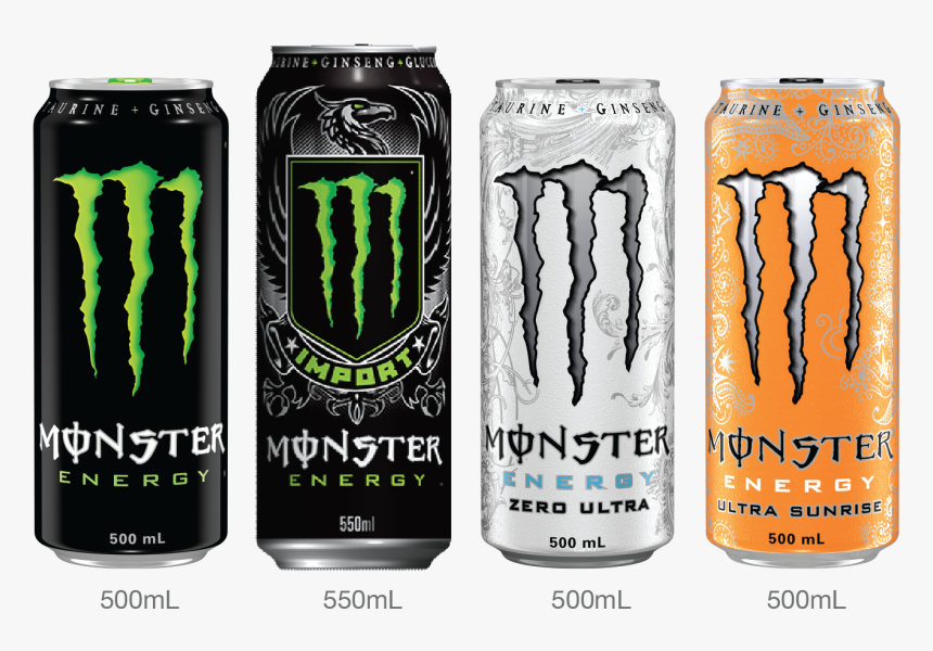 Monster Pack Shot - Energy Shot, HD Png Download