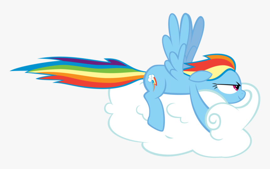 Grey Rainbow Dash, HD Png Download