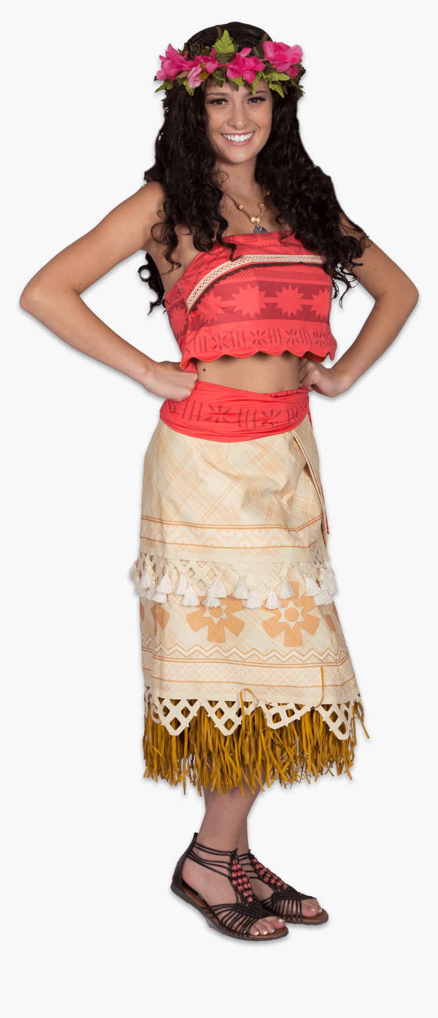 Moana Birthday Party Character - Island Princess Adult Costume, HD Png Download
