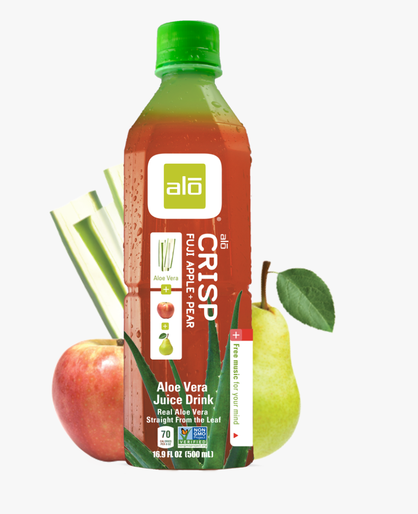 Aloe Vera Juice With Apples, HD Png Download