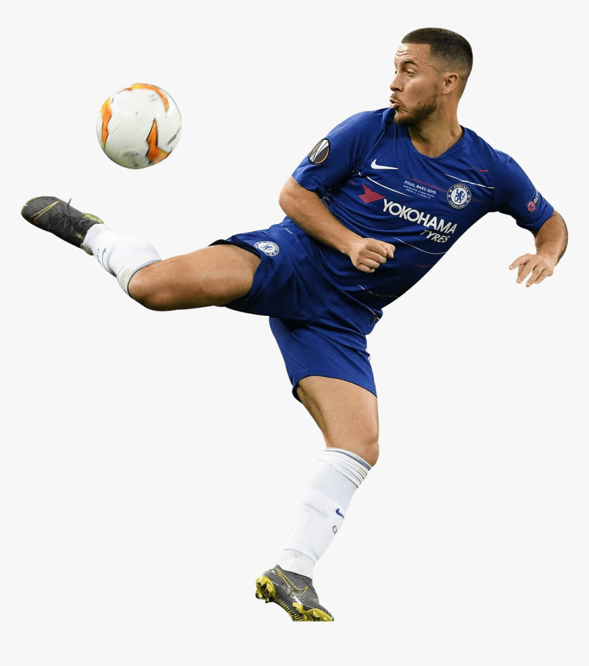 Eden Hazard render - Player, HD Png Download