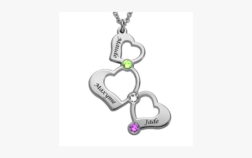 Three Drop Hearts - Locket, HD Png Download