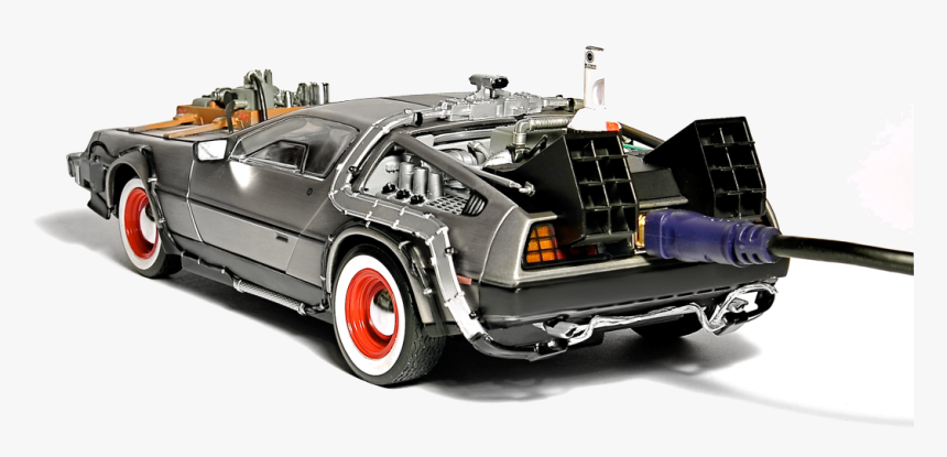 Delorean Back To The Future Scale Model, HD Png Download