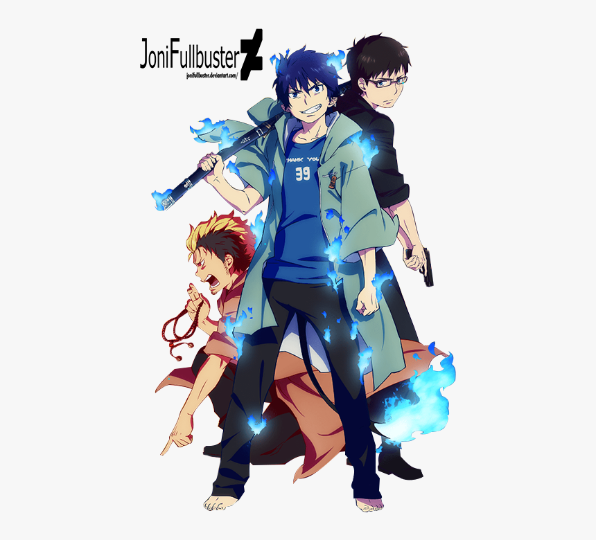Thumb Image - Rin Blue Exorcist Transparent, HD Png Download