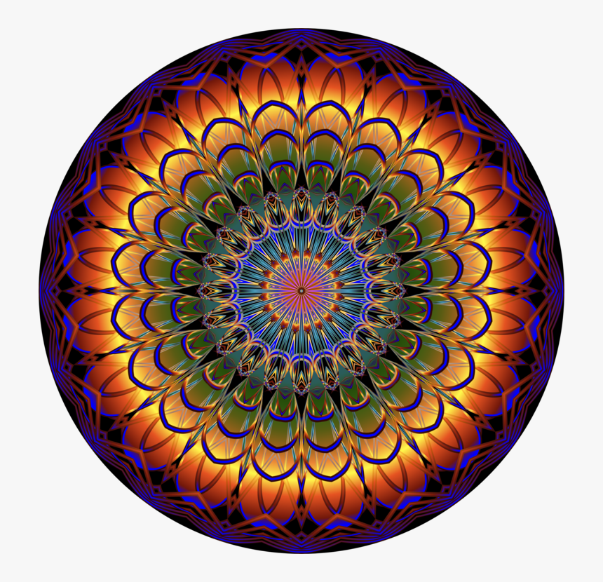 Flower,symmetry,spiral - Illustration, HD Png Download