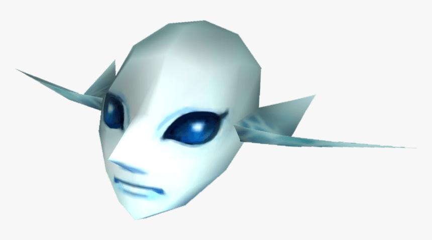 Majora S Mask Zora Mask , Png Download - Zora Mask, Transparent Png