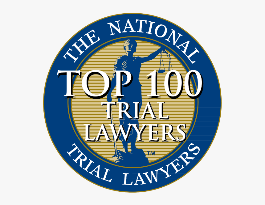 Top100seal1 - National Top 40 Under 40 Trial Lawyers, HD Png Download