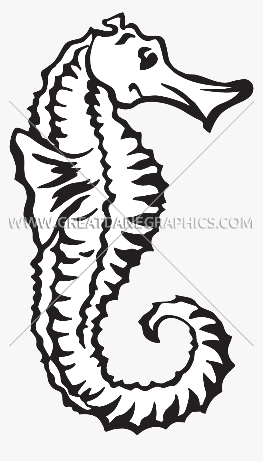 Fish With Bubbles Clipart Black And White Transparent - Pipefishes And Allies, HD Png Download