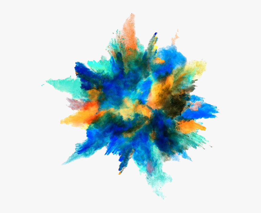 Color Explosion Png File - Splash Color Png Transparent, Png Download