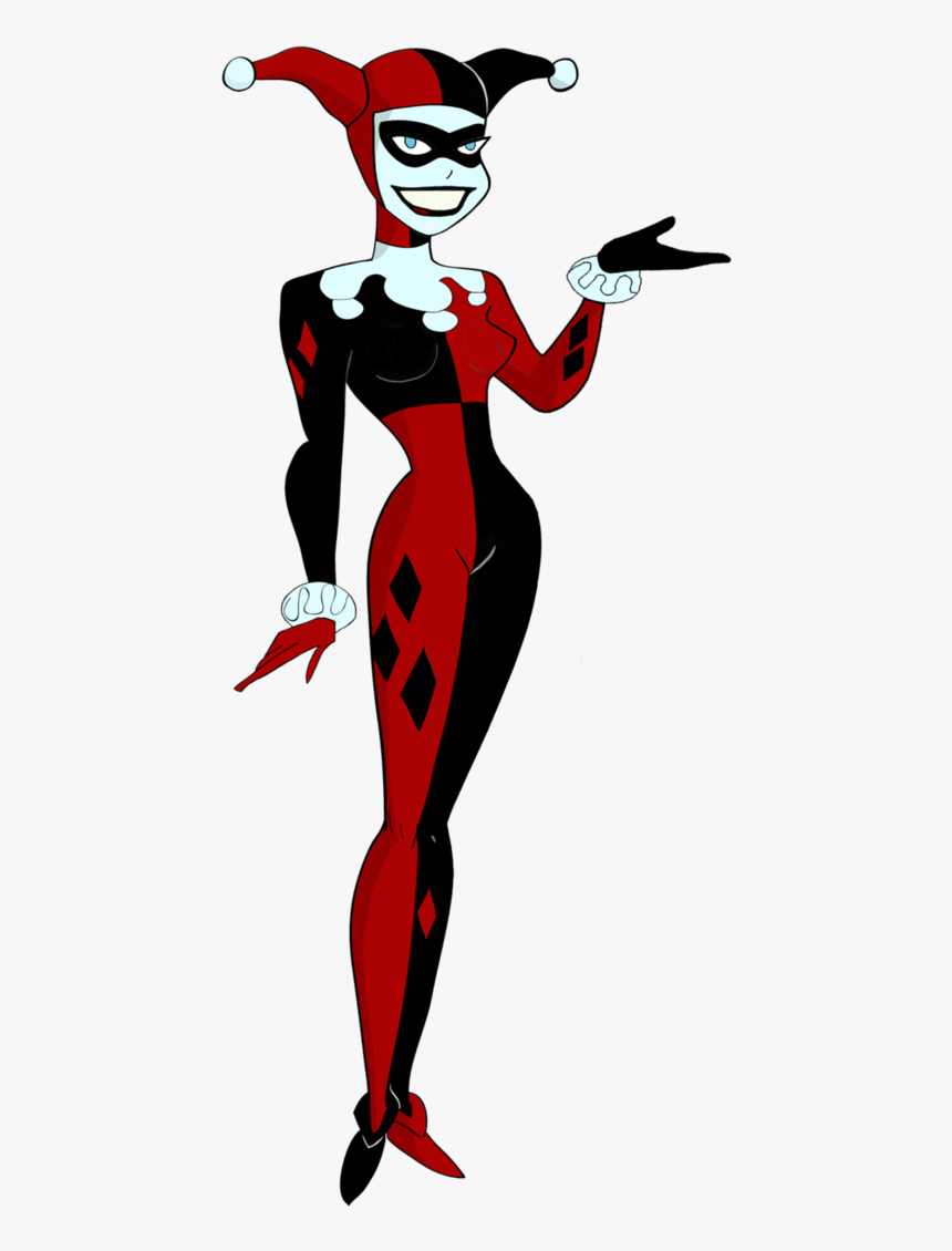 Harley Quinn Dc Cartoon, HD Png Download