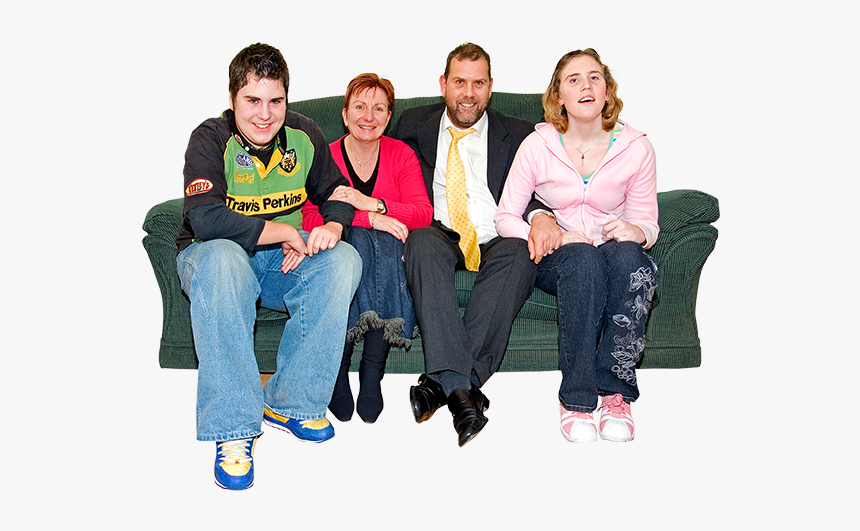 Picture Of A Family - Family With Learning Disabilities, HD Png Download