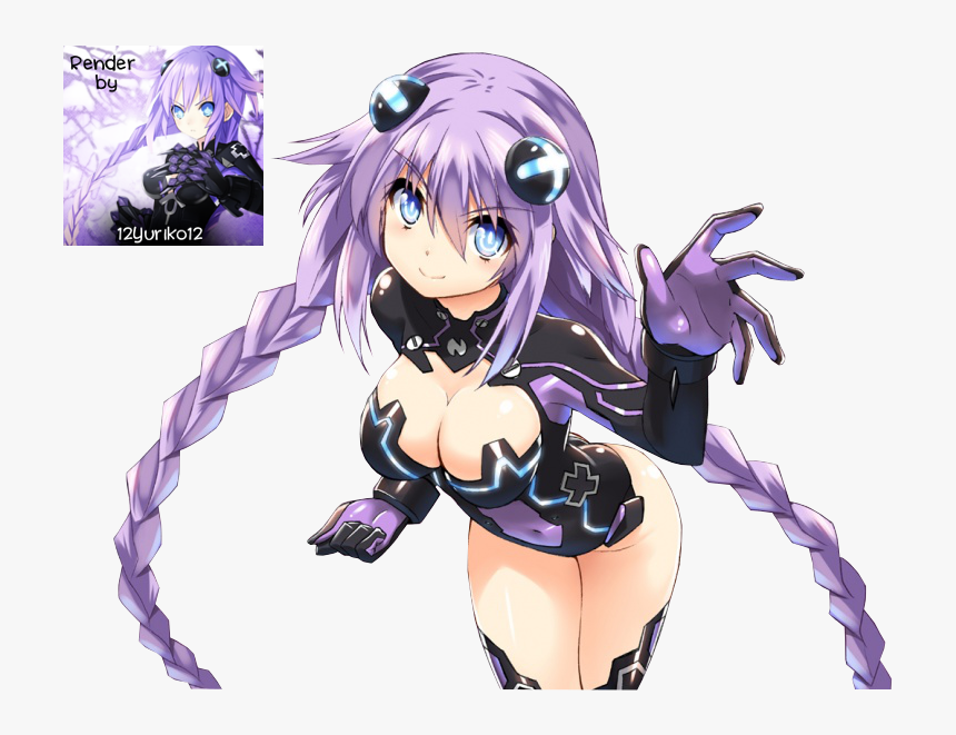 Purple Heart Neptunia Render, HD Png Download